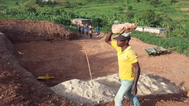 Nduba, inizio lavori costruzione scuola primaria