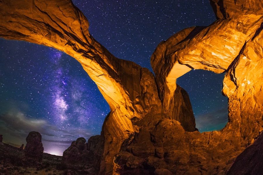 Double Arch by Wayne Pinkston on 500px.com
