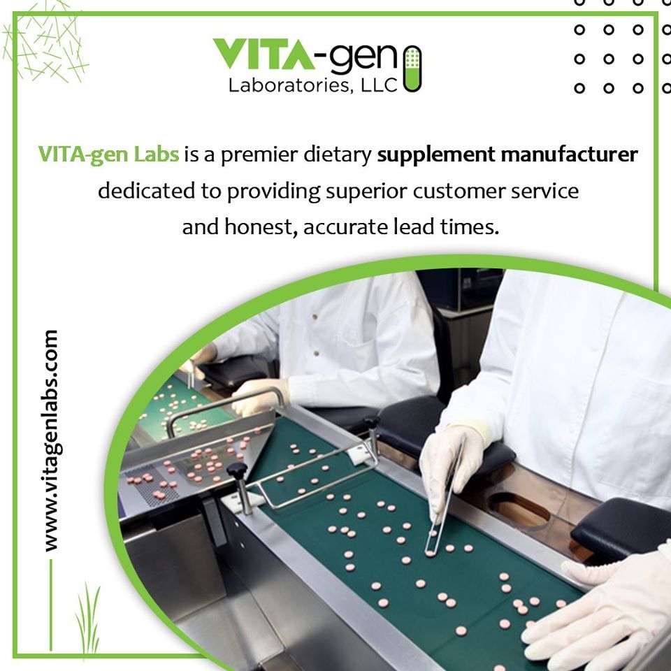 Best Supplement Manufacturer and Contract Vitamin Manufacturer ...