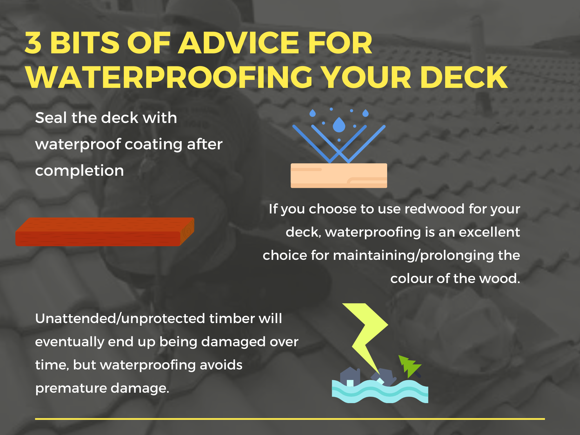3 Bits Of Advice For Waterproofing Your Deck - Hardware & Construction Blog