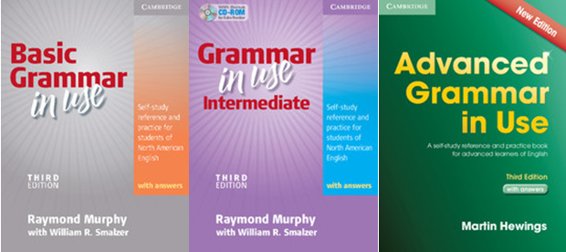 کتاب Grammar in Use برای آموزش مکالمه زبان انگلیسی