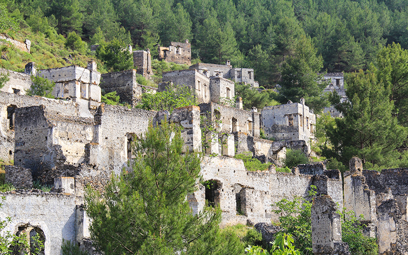 Fethiye Gezilecek Yerler, Kayakoy