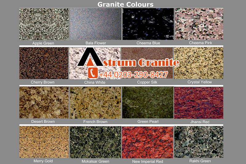 Granite Kitchen Worktop Colors