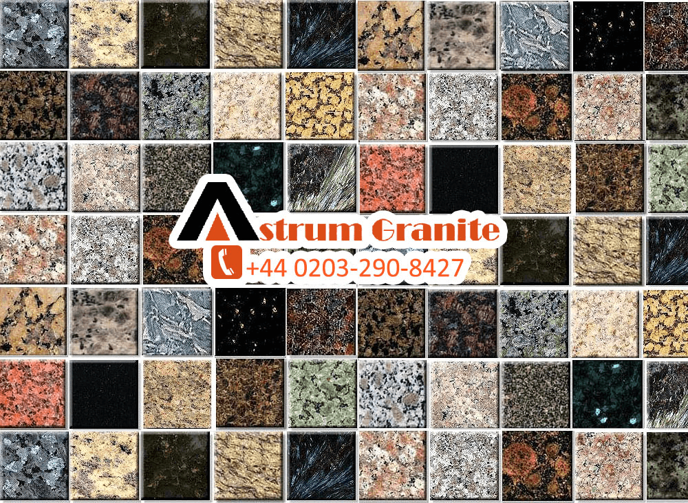 Different and Designing shades of Granite Worktops