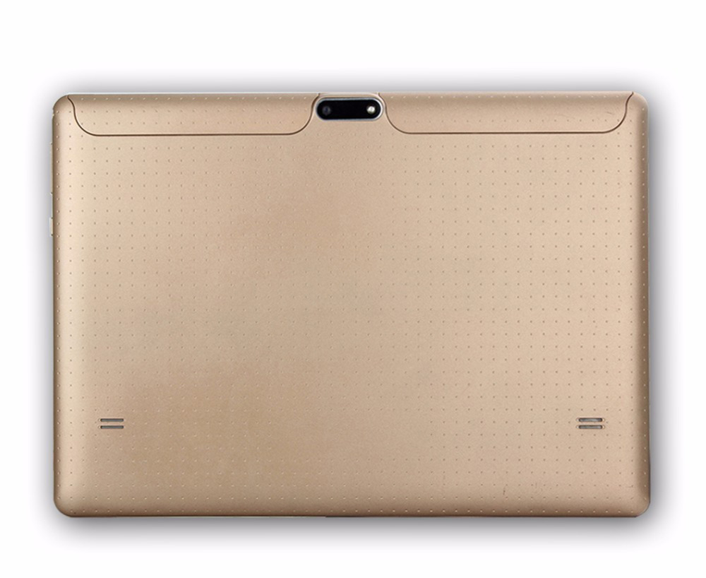 10 inch tablet gold back