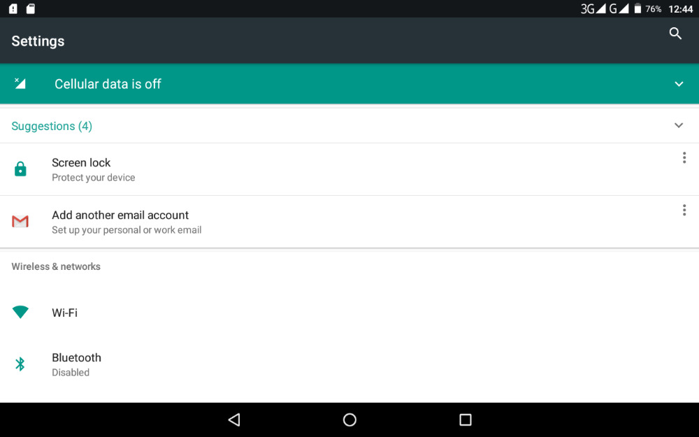 phablet pc - Wireless and networks