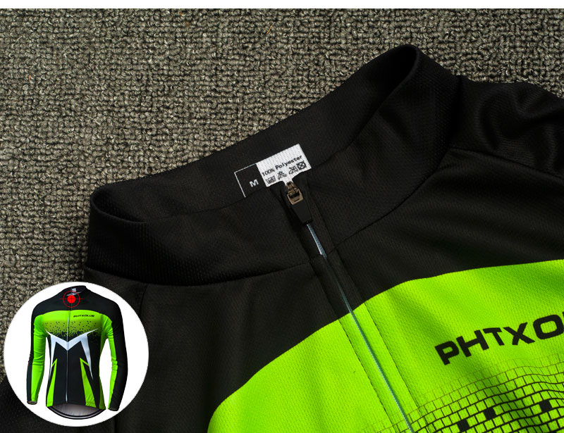 2018 Breathable Long Sleeve Cycling Set