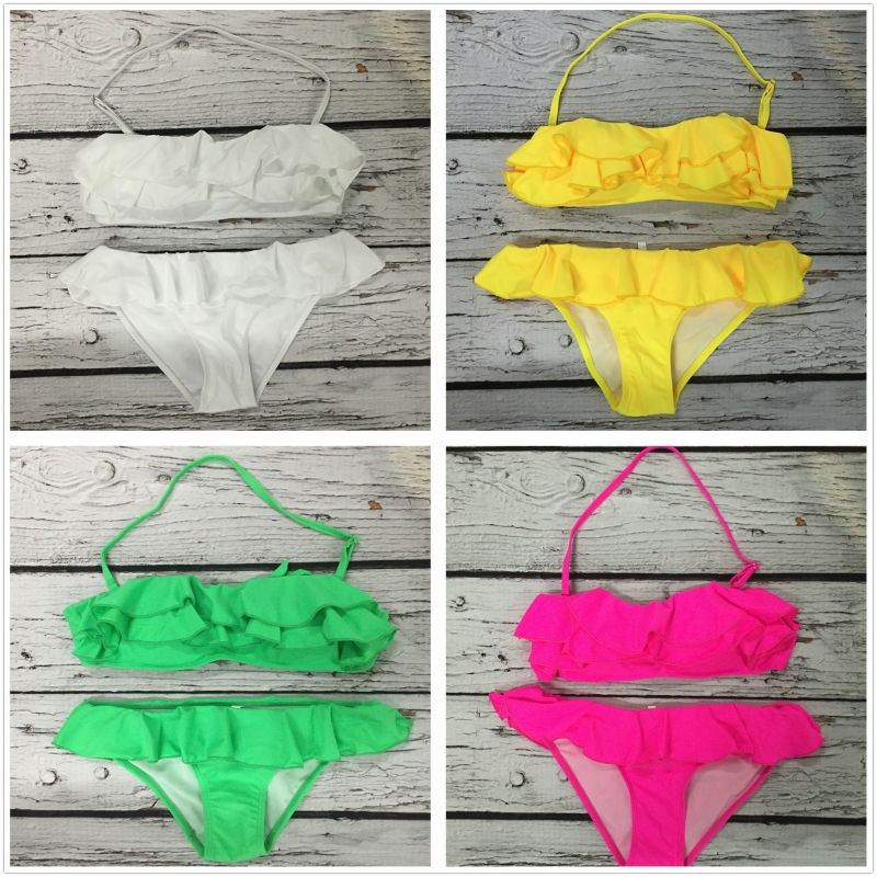 Summer-Women-Bikini-Ruffle-Bandeau-Low-Waist-Swimwear-Pleated-Halter-Swimming-Drees-Biquini-Set-for-Female