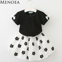 Kids-baby-2016-New-bebe-Fashion-Kids-Girls-Clothes-Set-Black-Bowknot-Short-T-shirt-Flowers.jpg_220x220