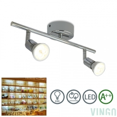 LED Deckenleuchte GU10 LED Deckenstrahler Inkl. 2 