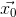 \vec{x_{0}}