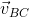 \vec{v}_{BC}