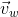 \vec{v}_{w}