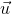 \vec{u}