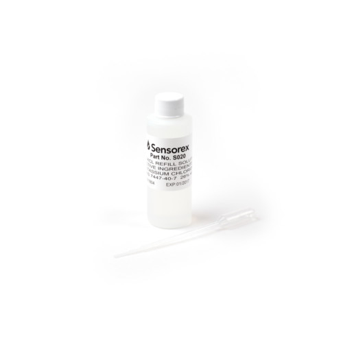 pH sensor refill solution