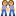 👭