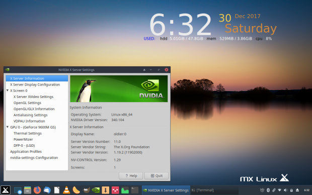 MX Linux MX-17 Horizon 1