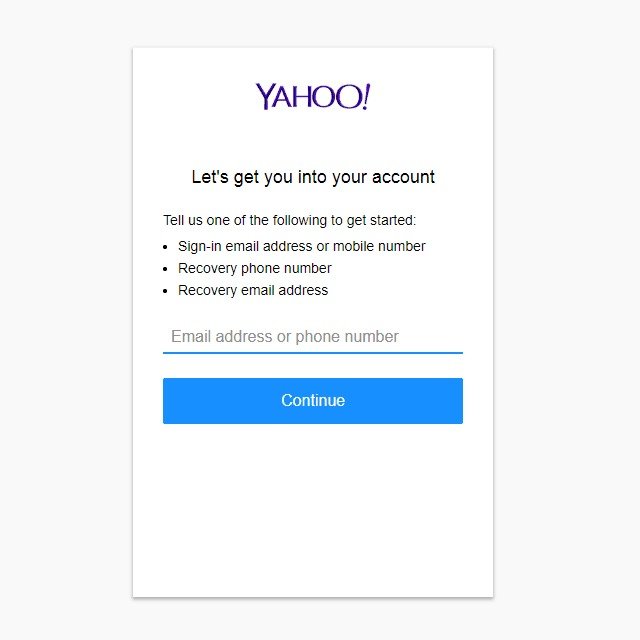 Yahoo-wachtwoord van uw apparaat opnieuw instellen