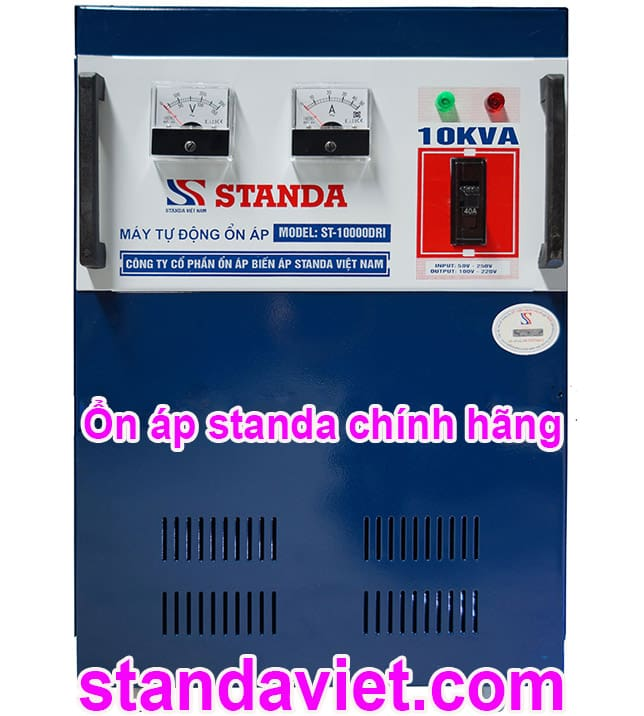 Ổn áp standa 10kVA DRI chính hãng Công ty Cổ phần Ổn Áp Biến Áp Standa Việt Nam