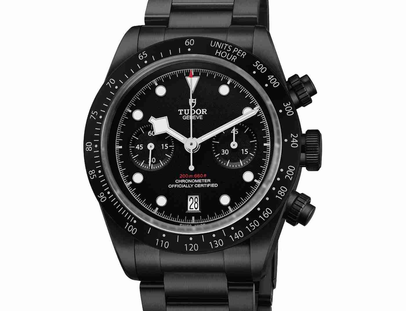 Replika Uhren Tudor Black Bay Chrono Alle Schwarzen Dark Honours Limitierte Auflage