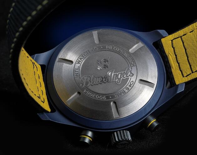 Replika Uhren IWC Pilots Chronographen Blue Angels 44,5mm Sonderausgabe 3