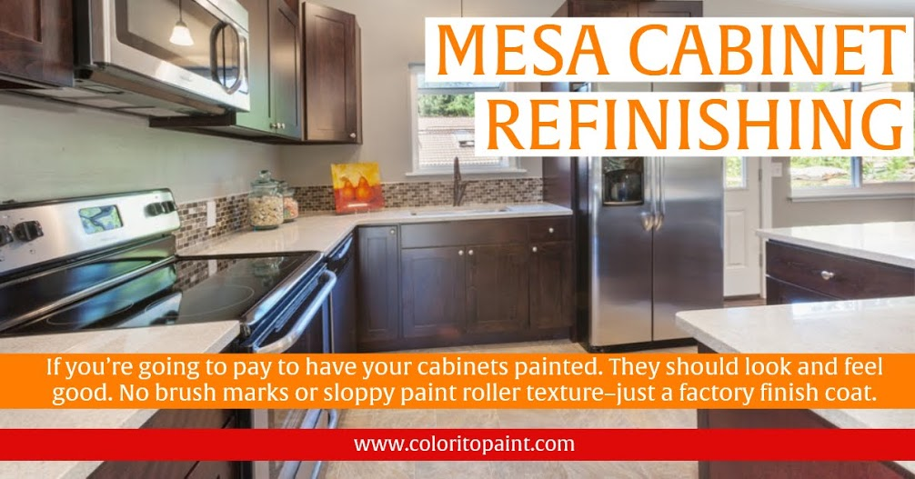 Mesa Cabinet Refinishing