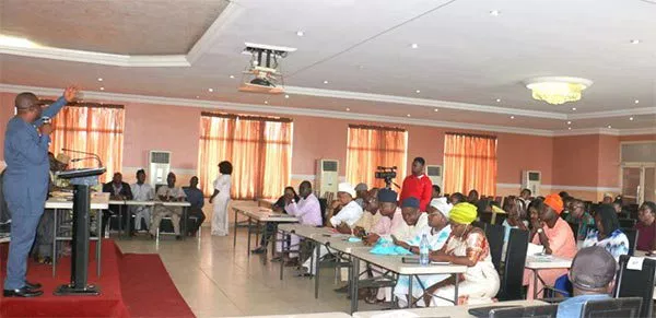 OOU National Alunmi President, Mr. Afolabi Sorunke speaking during the Non-Elective Congress