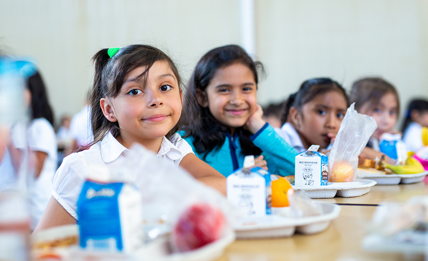 Why should healthy food be a priority at school cafe?