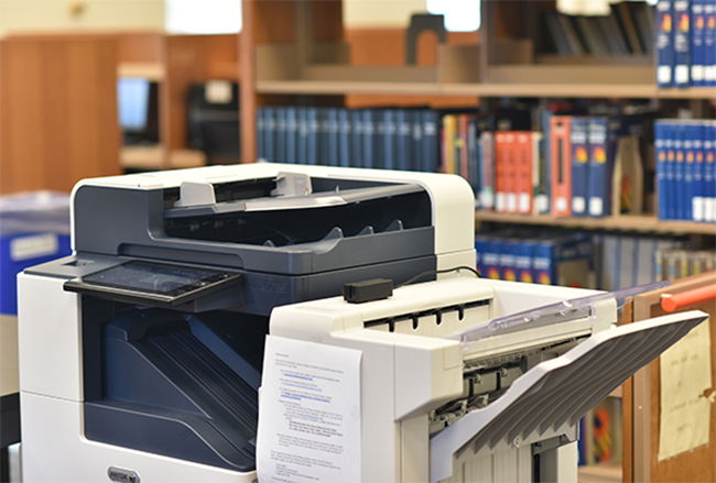 library printer