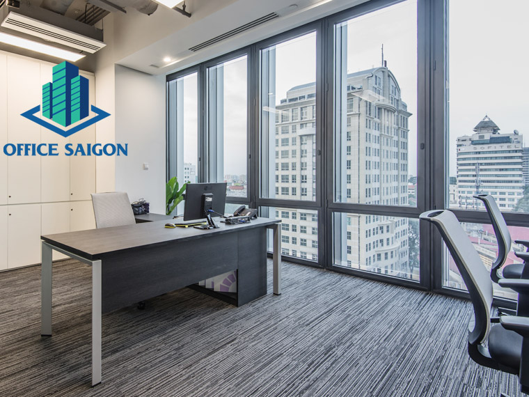Một góc view từ Ngôi Nhà Đức sang tòa nhà Saigon Tower