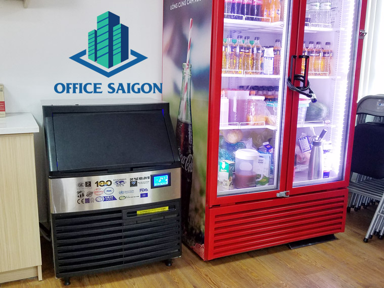 Căn tin, nơi có thể uống cafe, giải trí tại Me Corp