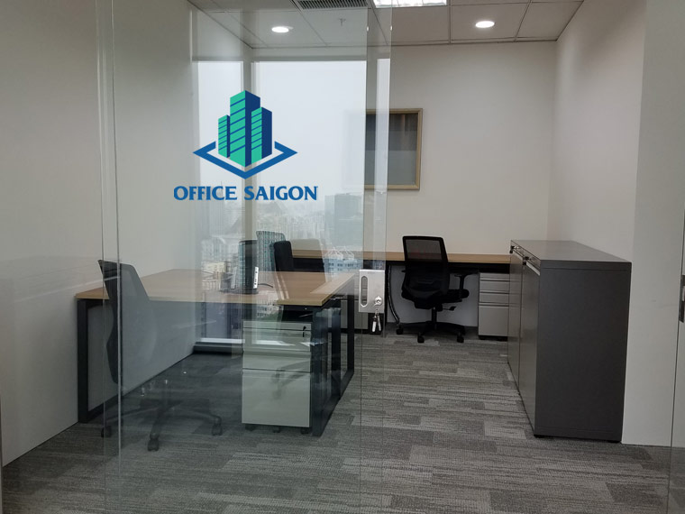 Phòng làm việc 3 chỗ ngồi có view tại Saigon Centre, văn phòng trọn gói quận 1 hạng A