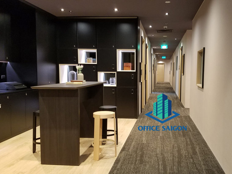 Thiết kế văn phòng trọn gói tại Saigon Centre có tính thẩm mỹ cao, chuyên nghiệp