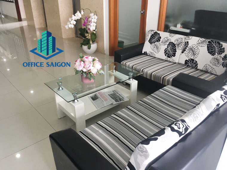 Nơi đợi khách, tiếp khách tại văn phòng trọn gói Viễn Đông building