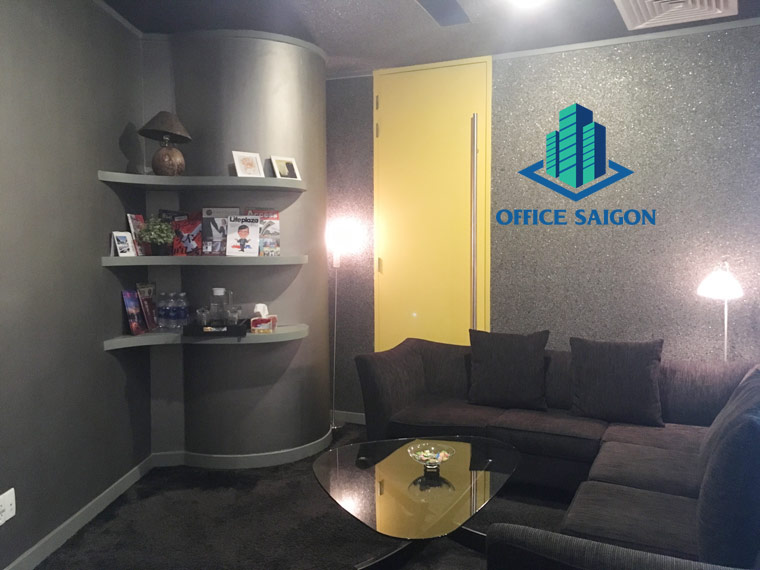 Nơi tiếp khách được thiết kế sang trọng, ấn tượng tại Saigon Trade Center
