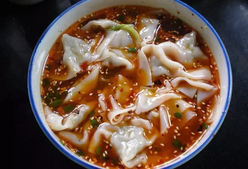 成都，成都美食，抄手
