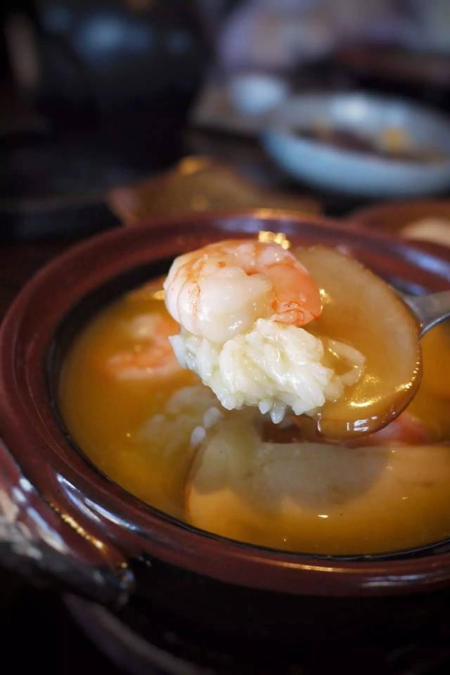 松茸鲜虾烩饭