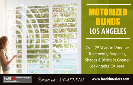 Motorized blinds Los Angeles    