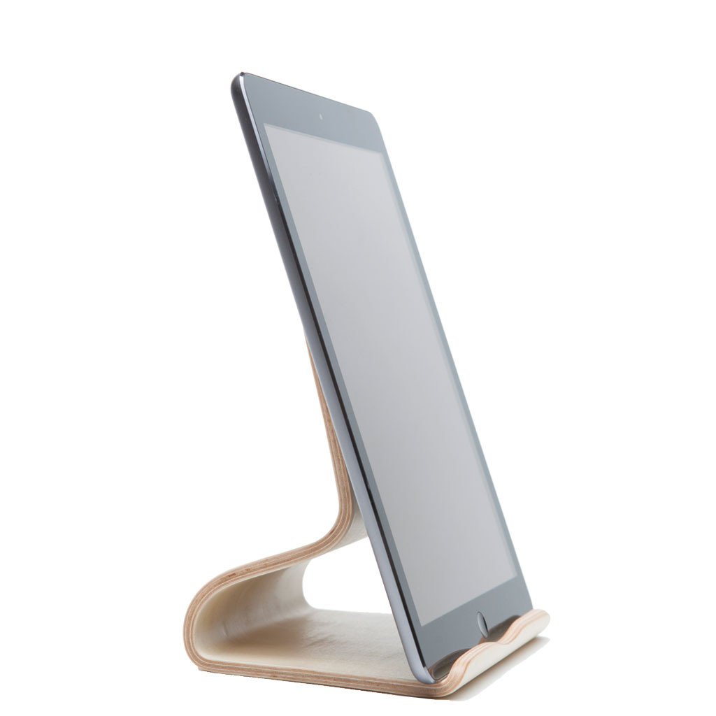 wooden pad stand