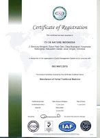 bpom denature,prestasi denature,denature hebat,sertifikat ISO 9001 de nature
