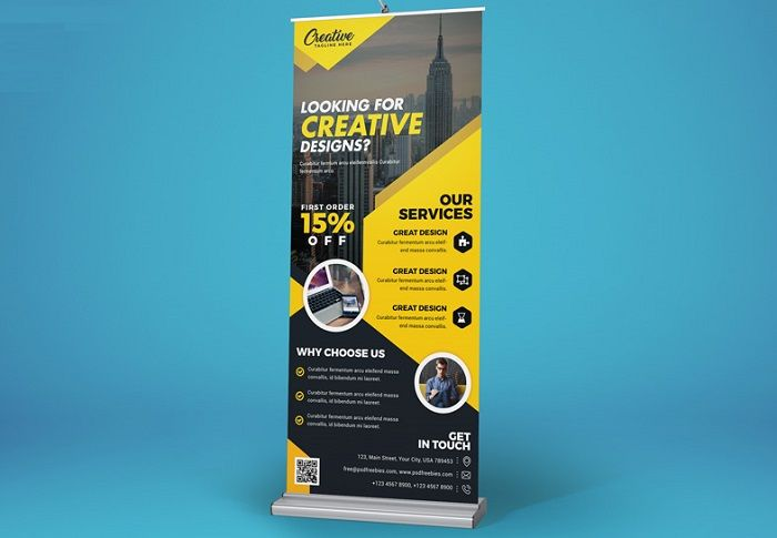 Designing The Roll-Up Banner Display