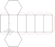 Sistema cristalino hexagonal - Modelo 3D