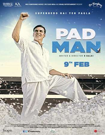 Padman 2018 Full Hindi Movie BRRip Free Download