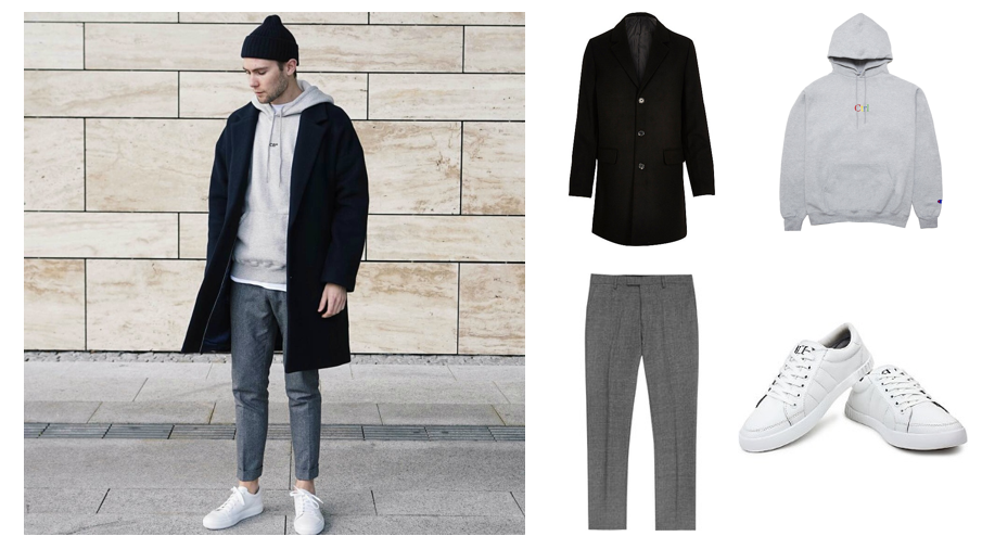 Phong cách năng động với áo hoodie