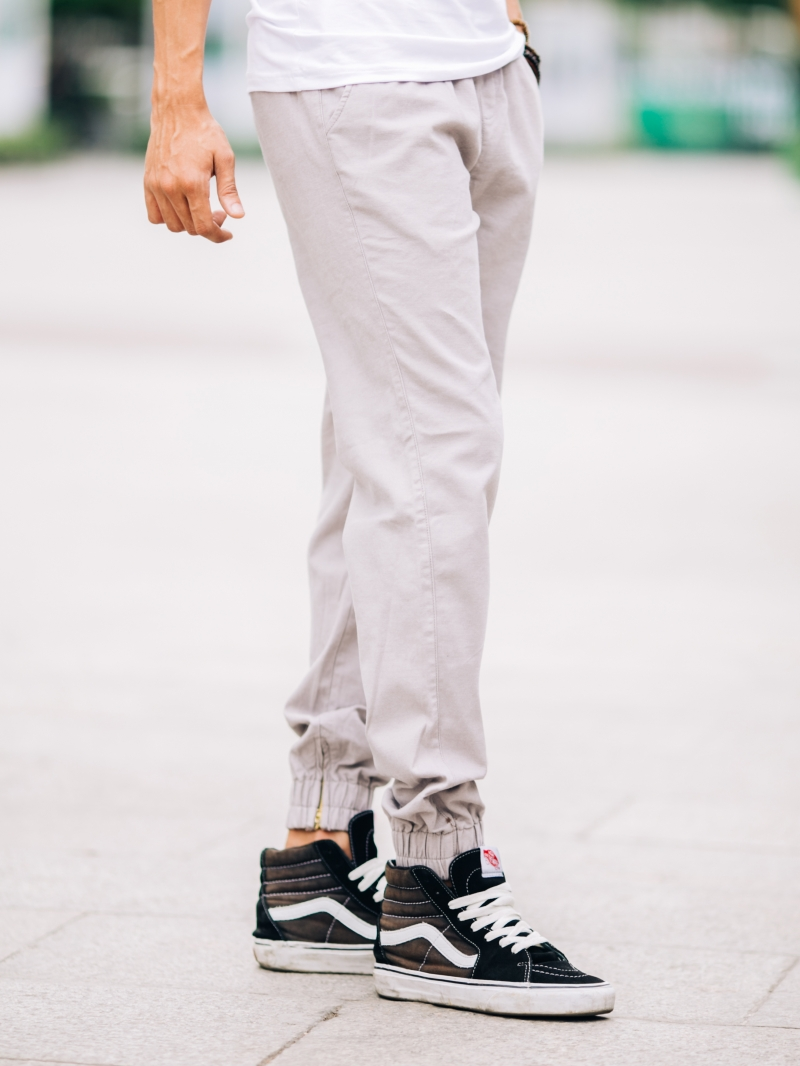 Quần jogger kaki xám j05 - 3