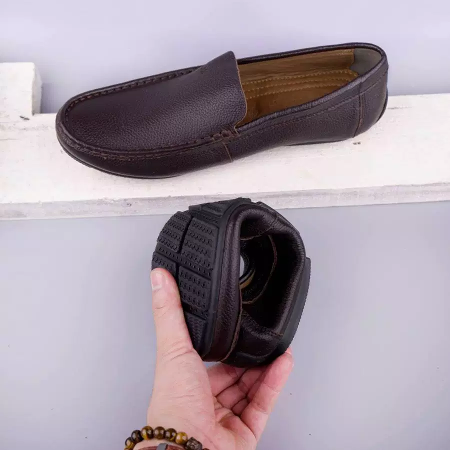 Giày lười da bò công sở Geox xuất dư