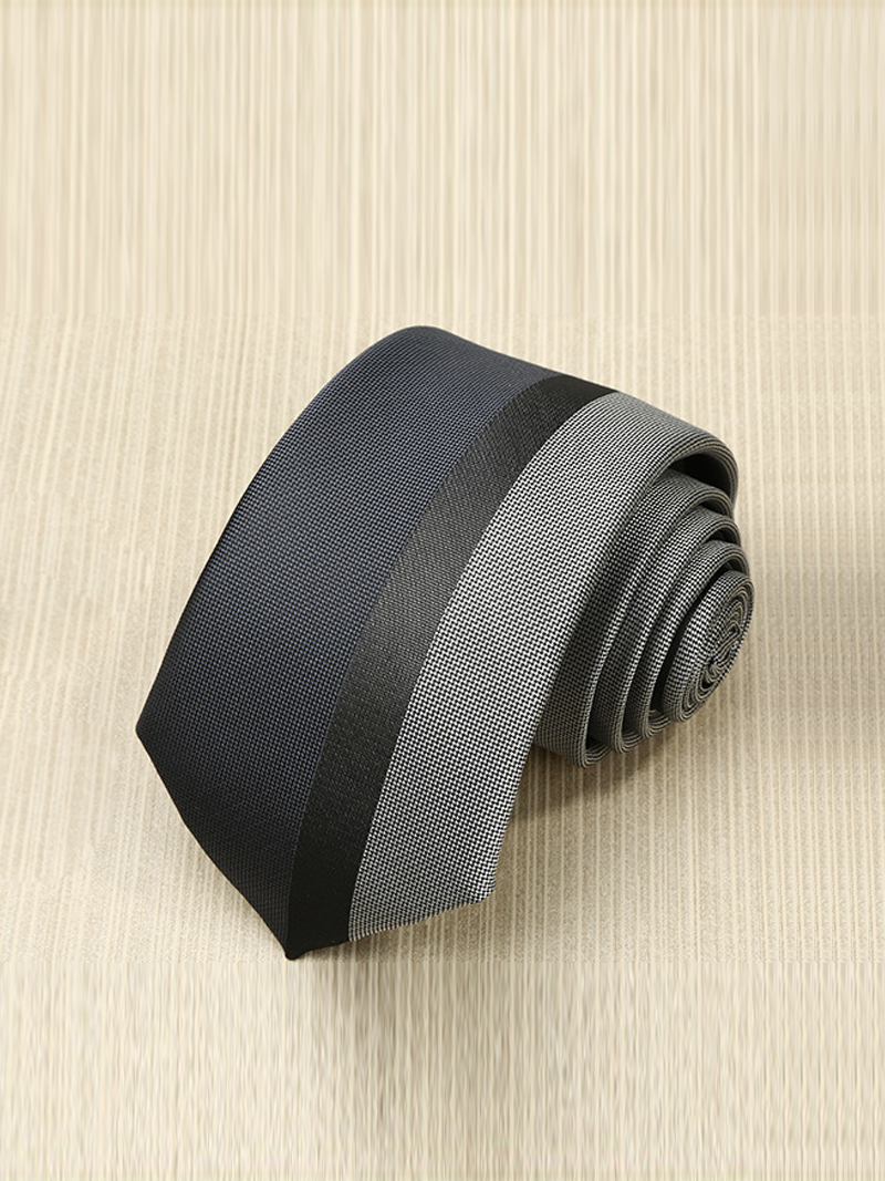 Cà vạt hàn quốc xám xanh cv172 - 1