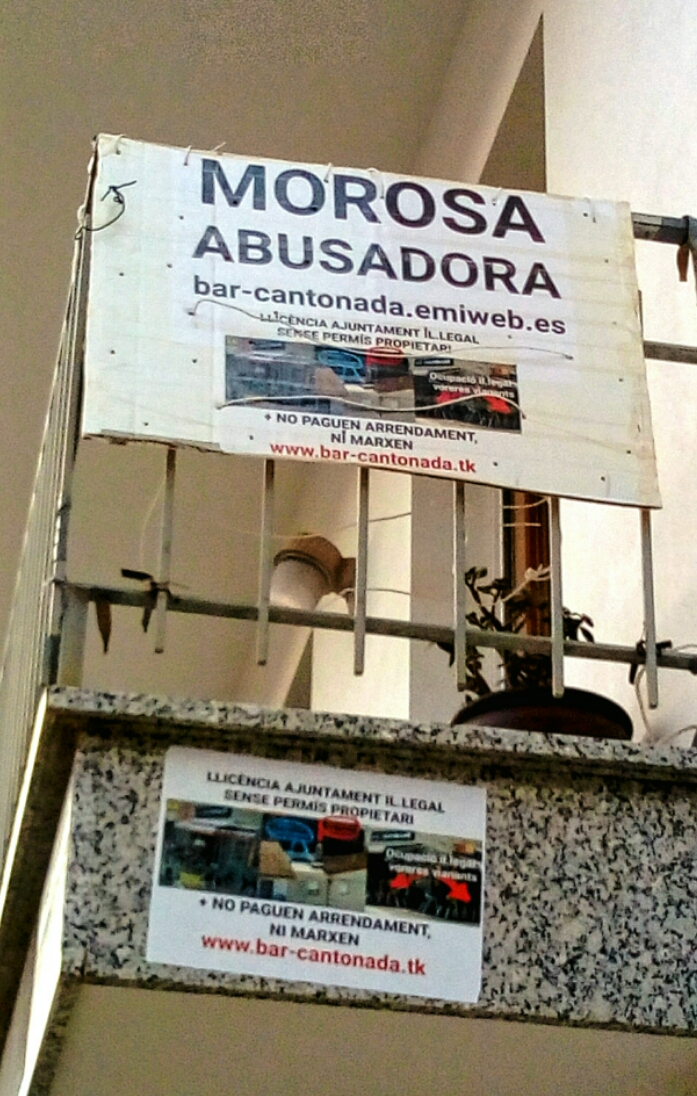 Morosa maltractadora estartit paquita los santos