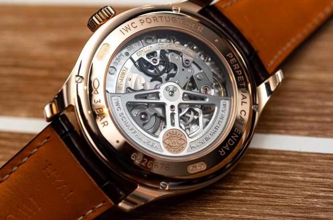 Replica IWC Portugieser Perpetual Calendar 42 Automatic 5N Gold And Stainless Steel Watch Review