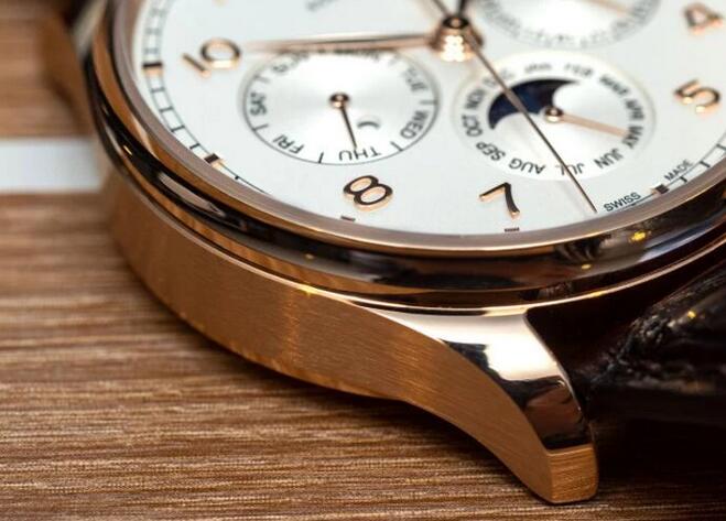 Replica IWC Portugieser Perpetual Calendar 42 Automatic 5N Gold And Stainless Steel Watch Review